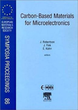 portada Carbon-Based Materials for Micoelectronics: Volume 86 (en Inglés)