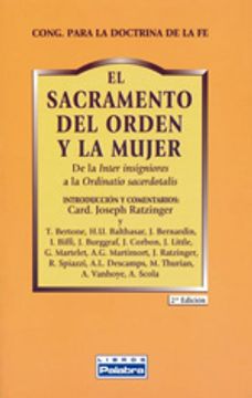 portada el sacramento del orden y la mujer (in Spanish)
