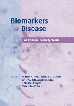 portada Biomarkers of Disease: An Evidence-Based Approach (en Inglés)