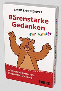portada Bärenstarke Gedanken für Kinder: Affirmationskarten zum Kinder-Mentaltraining (en Alemán)