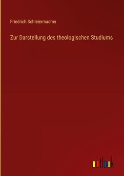 portada Zur Darstellung des Theologischen Studiums (en Alemán)