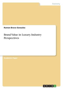 portada Brand Value in Luxury. Industry Perspectives (en Inglés)
