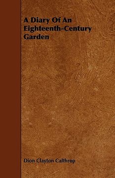 portada a diary of an eighteenth-century garden