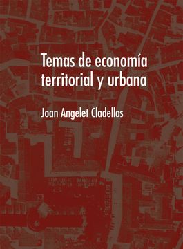 portada Temas de Economia Territorial y Urbana