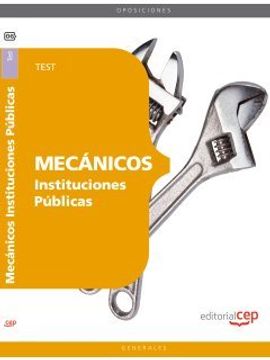 portada Mecánicos Instituciones Públicas. Test