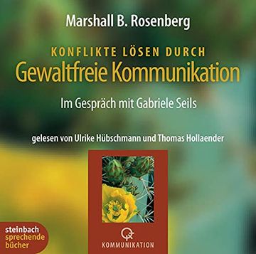 portada Konflikte Lösen Durch Gewaltfreie Kommunikation. Im Gespräch mit Gabriele Seils. 4 cds (en Alemán)