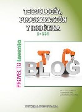 portada Tecnología, Programación y Robótica 2º ESO - Proyecto INVENTA