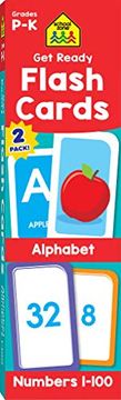 portada School Zone get Ready Alphabet & Numbers 2-Pack Flash Cards (Cards) (en Inglés)