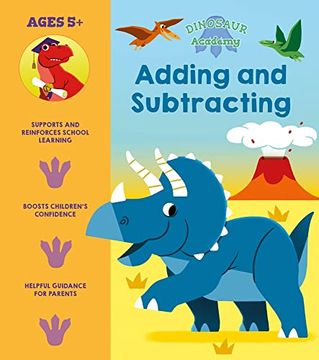 portada Dinosaur Academy: Adding and Subtracting (en Inglés)