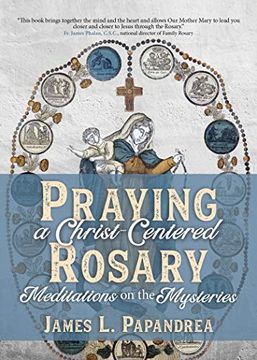 portada Praying a Christ-Centered Rosary: Meditations on the Mysteries (en Inglés)
