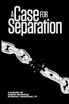 portada A Case For Separation (en Inglés)