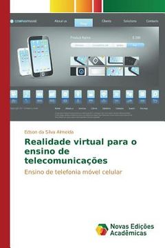 portada Realidade virtual para o ensino de telecomunicações (in Portuguese)