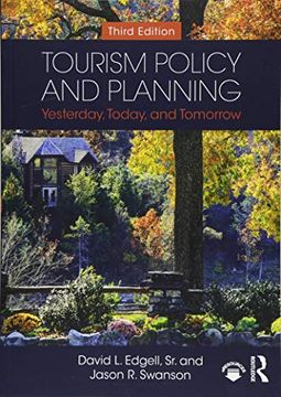 portada Tourism Policy and Planning: Yesterday, Today, and Tomorrow 