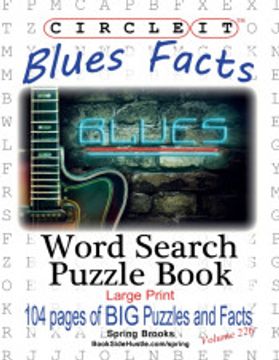 portada Circle it, Blues Facts, Word Search, Puzzle Book (en Inglés)