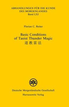 portada Basic Conditions of Taoist Thunder Magic