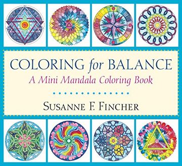portada Coloring for Balance: A Mini Mandala Coloring Book (en Inglés)