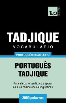 portada Vocabulário Português Brasileiro-Tadjique - 3000 palavras (in Portuguese)