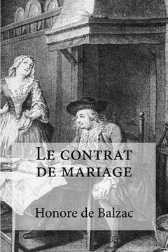 portada Le contrat de mariage (en Francés)