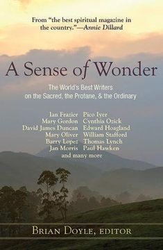 portada A Sense of Wonder: The World's Best Writers on the Sacred, the Profane, and the Ordinary (in English)