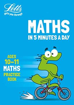 portada Letts 5-Minute Maths Mastery Age 10-11 (en Inglés)