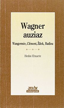 portada Wagner Auziaz (Irakurgaiak) (en Euskera)
