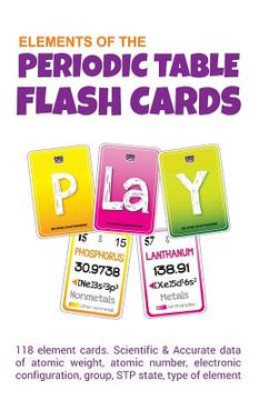 portada Elements of Periodic Table Flash Cards (en Inglés)