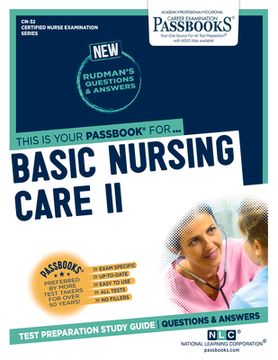 portada Basic Nursing Care II (Cn-32): Passbooks Study Guide Volume 32 (in English)