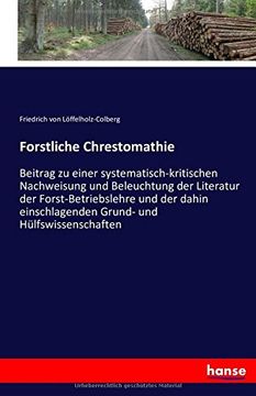 portada Forstliche Chrestomathie (German Edition)