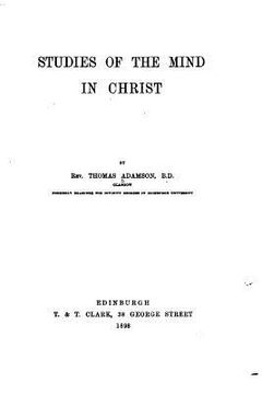 portada Studies of the Mind in Christ (in English)