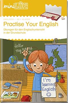 portada Minilük. Practise Your English Words - First Step: Übungen für den Englischunterricht in der Grundschule ab Klasse 1 (in German)