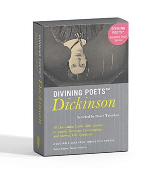 portada Divining Poets: Dickinson (Divining Poets: A Quotable Deck From Turtle Point Press) (en Inglés)