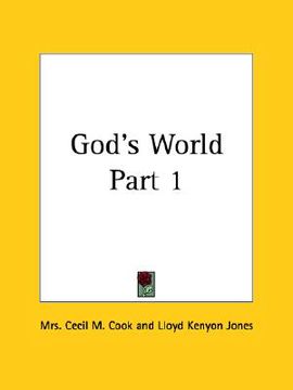 portada god's world part 1 (en Inglés)