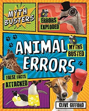 portada Myth Busters: Animal Errors (en Inglés)