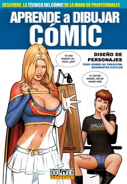 portada Aprende a Dibujar Comic 8: Diseño de Personajes (Cómic) (in Spanish)