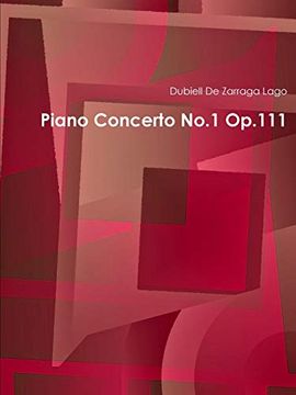 portada Piano Concerto No. 1 Op. 111 (en Inglés)