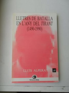 portada Lletres de Batalla en L'any del Tirant (1490-1990)