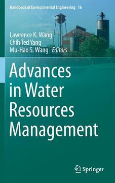 portada Advances in Water Resources Management (en Inglés)