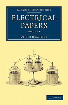 portada Electrical Papers 2 Volume Set: Electrical Papers: Volume 1 Paperback (Cambridge Library Collection - Technology) (in English)