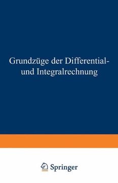 portada Grundzüge der Differential- und Integralrechnung