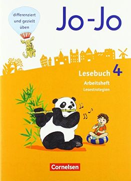 portada Jo-Jo Lesebuch 4. Schuljahr - Allgemeine Ausgabe - Arbeitsheft Lesestrategien (en Alemán)