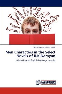 portada men characters in the select novels of r.k.narayan (en Inglés)