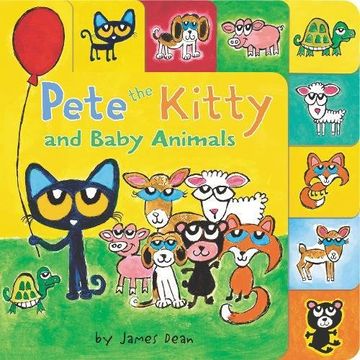 portada Pete the Kitty and Baby Animals (Pete the Cat) (en Inglés)