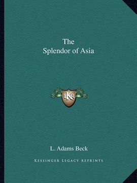 portada the splendor of asia (en Inglés)