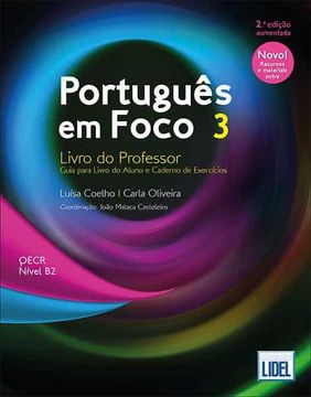 portada Portugues em Foco 3. Livro do Professor. Qecr Nivel b2