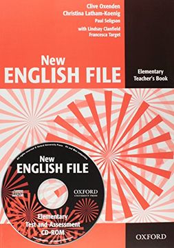 portada New English File Elementary. Teacher's Book Pack: Teacher's Book and Test Resource cd Pack Elementary Level (en Inglés)