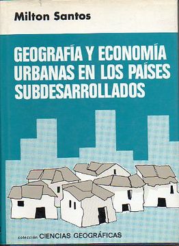 portada geografía  y economía urbanas en los países subdesarrollados.