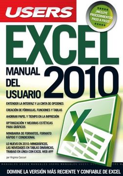 portada excel 2010 manual del usuario (in Spanish)