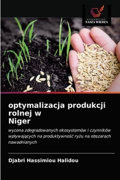 portada optymalizacja produkcji rolnej w Niger (en Polaco)