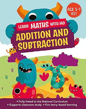 portada Learn Maths With mo: Addition and Subtraction (Paperback)