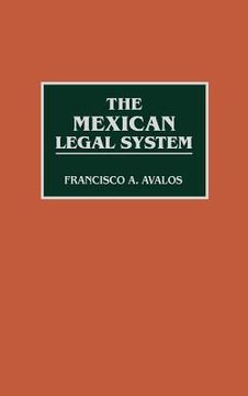 portada the mexican legal system (en Inglés)